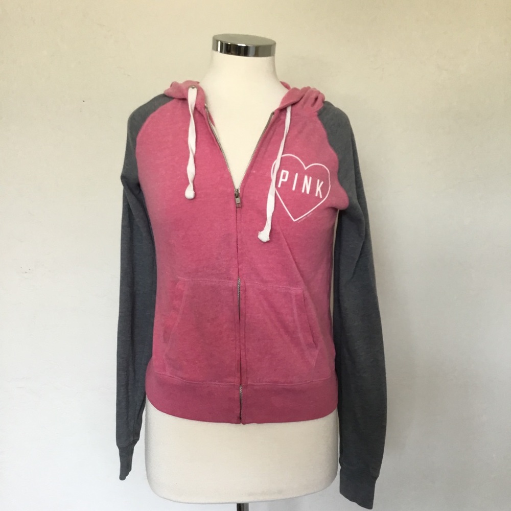 PINK Victoria’s Secret Hooded Zipped Sweatshirt